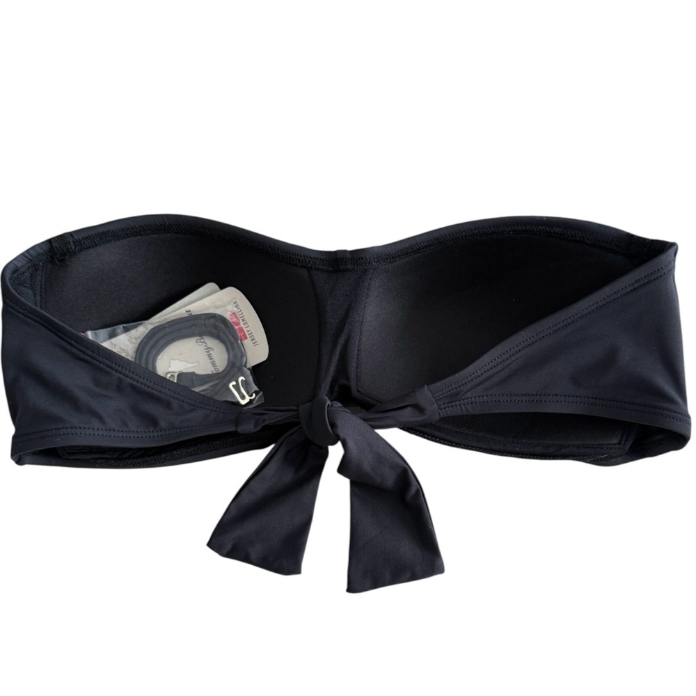 Tommy Bahama Pearl Twist-Front Bandeau Bikini Top - Picture 8 of 13